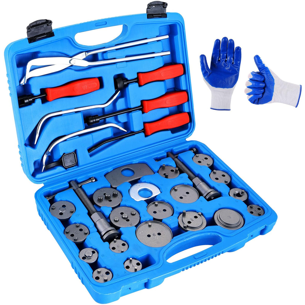 Heavy-Duty Disc Brake Caliper Tool & Drum Brake Tool F1278