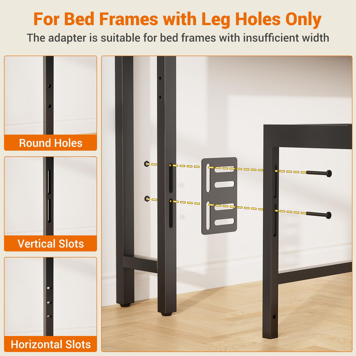 King Size Storage Headboard with Outlets Y3075
