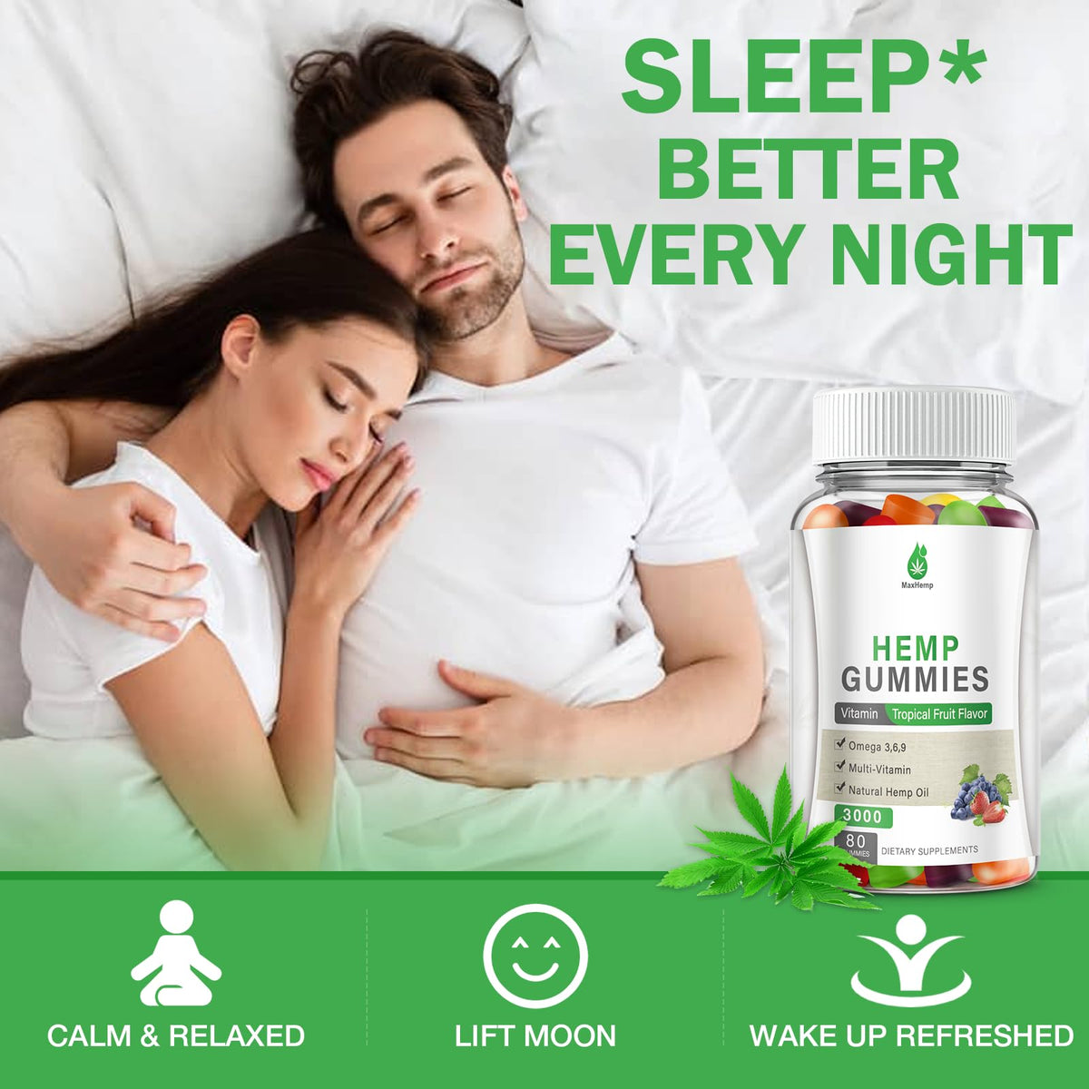Hemp Gummies 80Counts Q39325