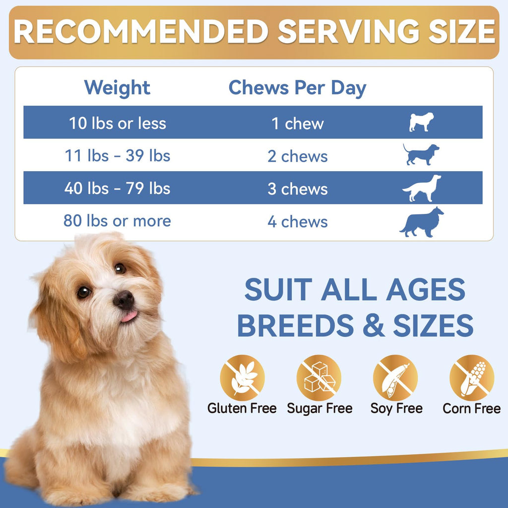 Flea and Tick Prevention Soft Chews for Dogs and Cats O2047