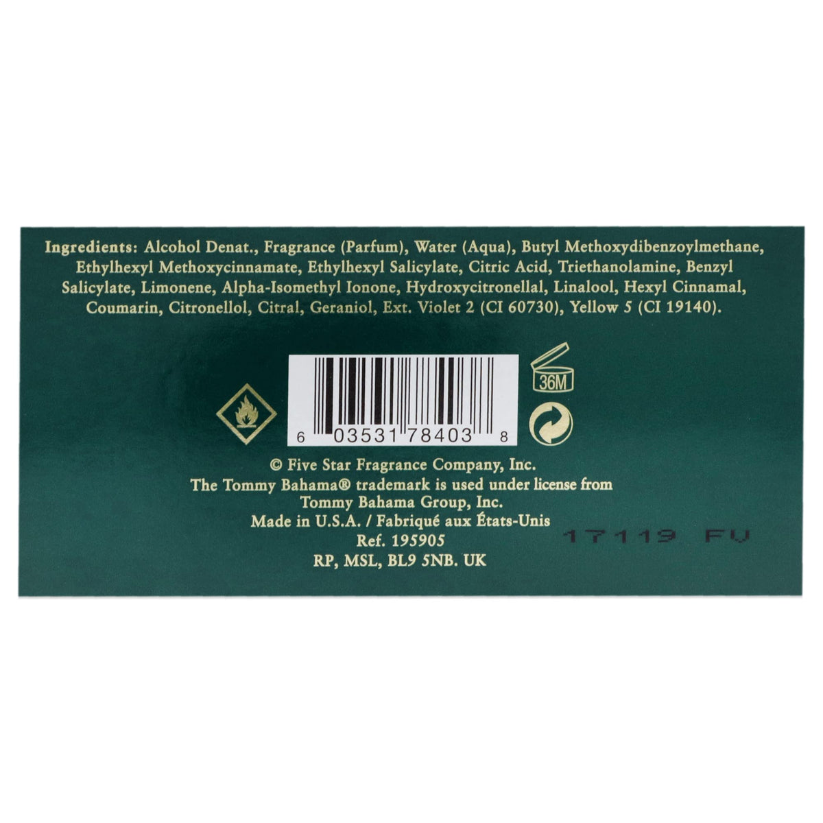 Eau de Cologne C22967