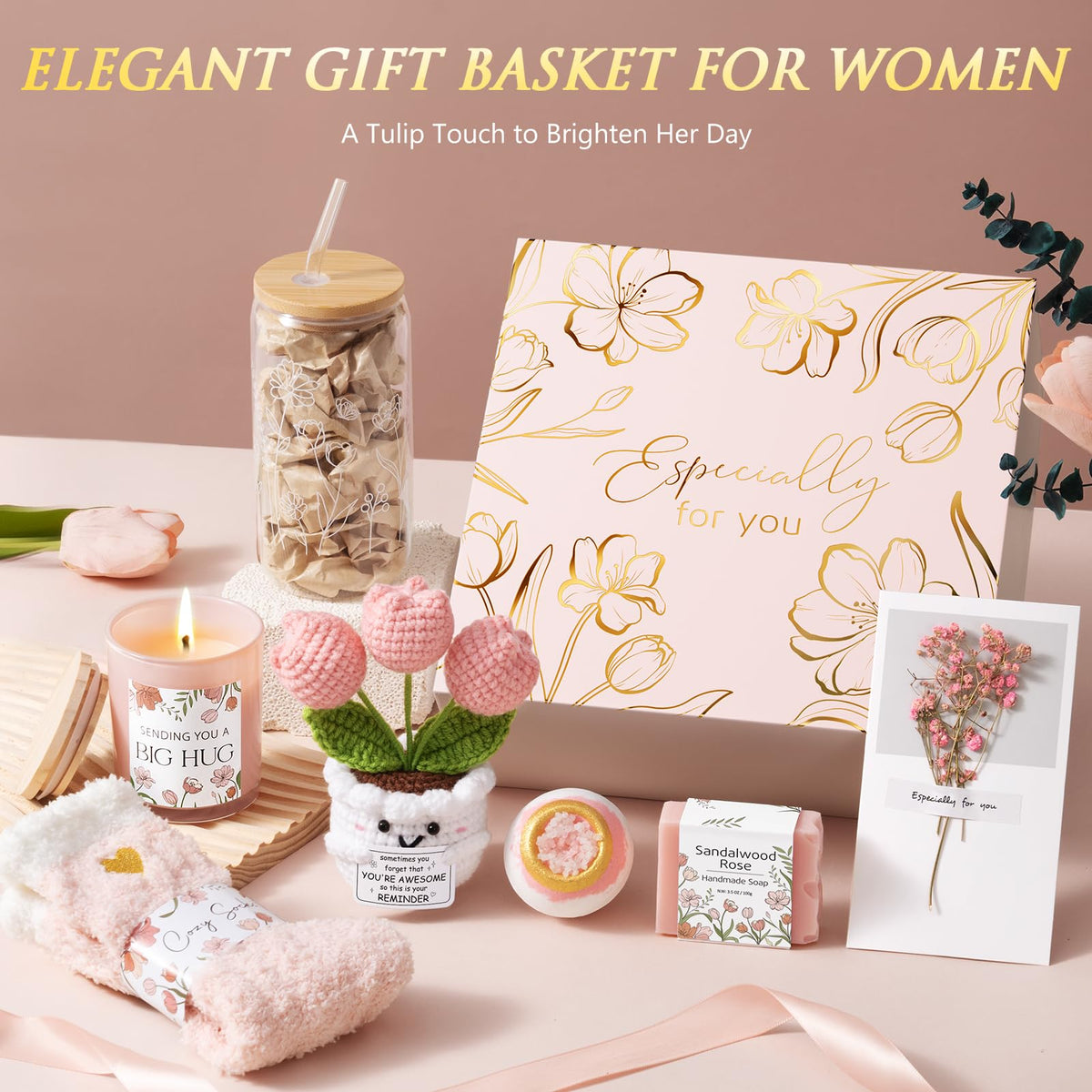 Self Care Spa Gift Basket Set X112