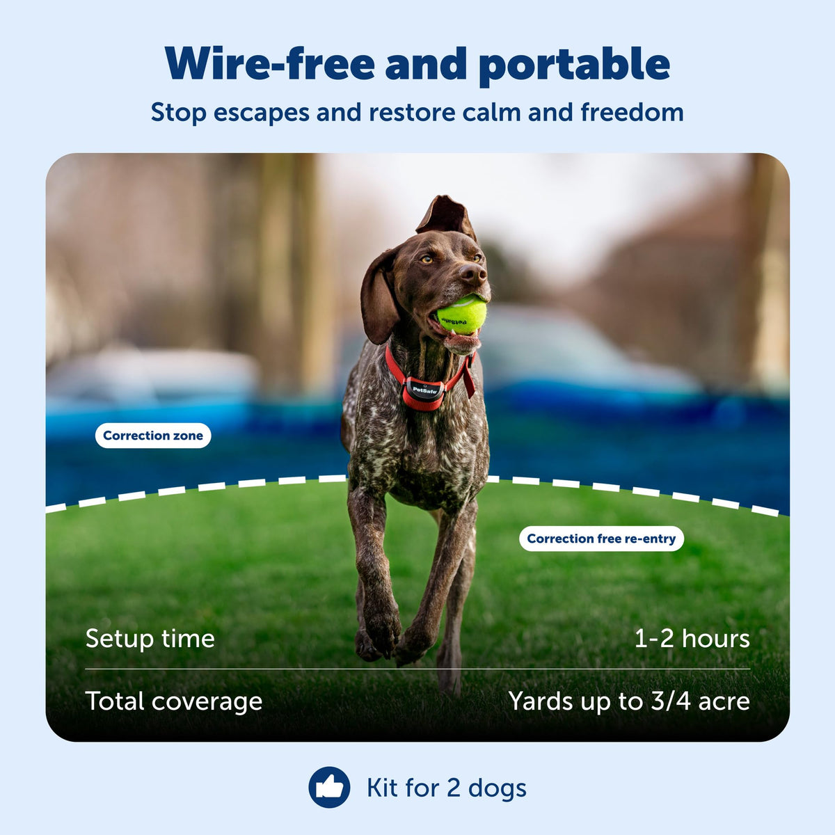 Wireless Fence Up to 3/4-Acre H374