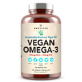 Vegan Omega-3 Algal Oil DHA EPA Softgels, 120ct Z944