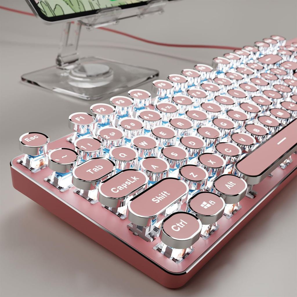Wired Mechanical Keyboard with White Backlit S388322