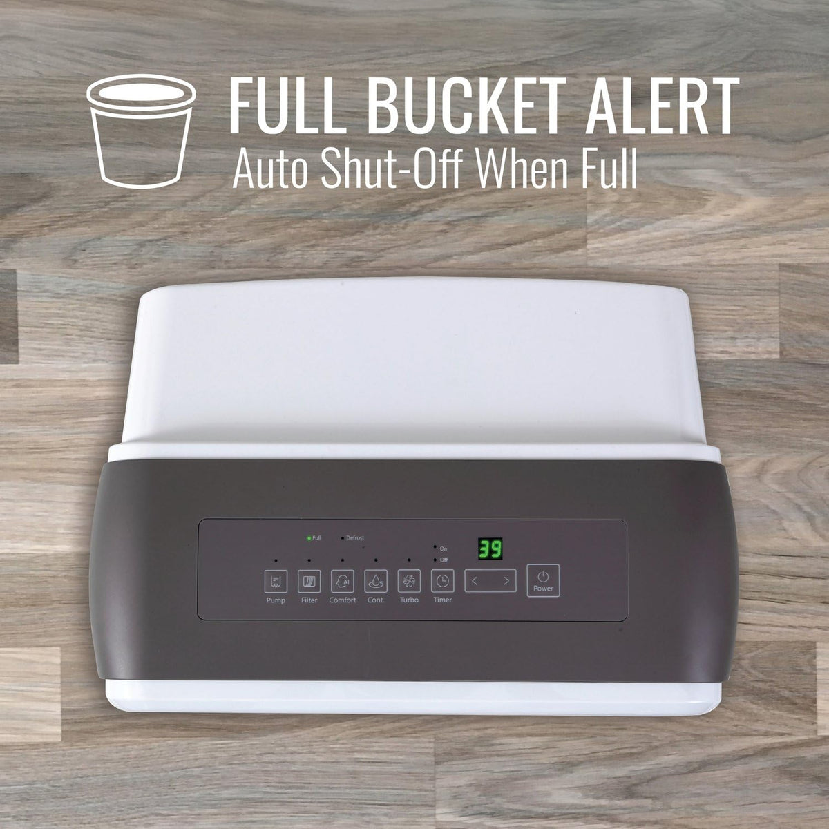 50-Pint Dehumidifier with Built-in Pump U565