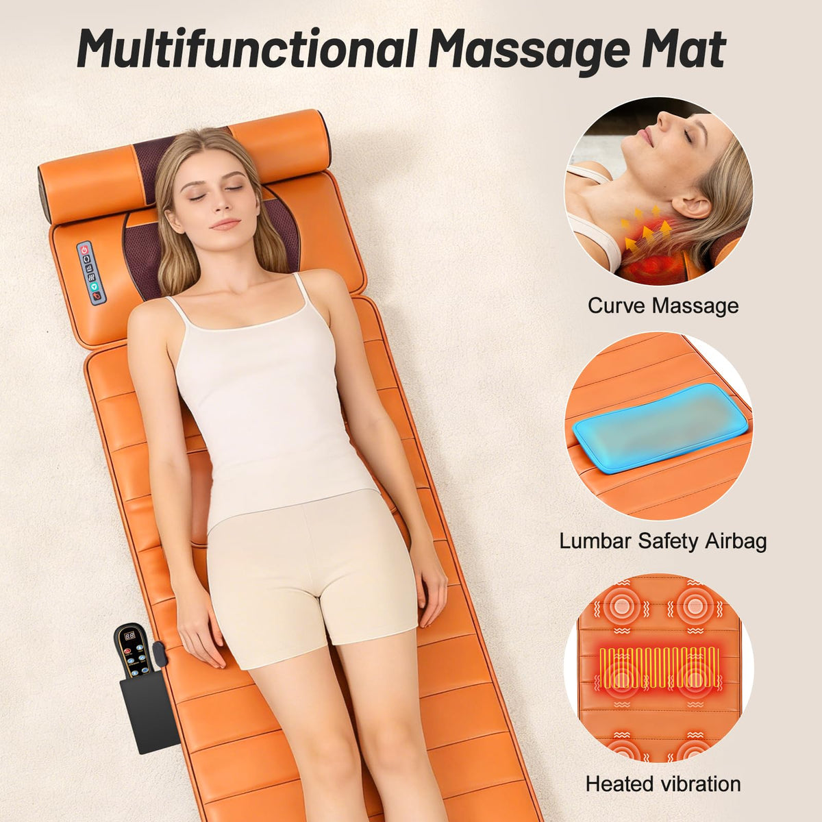 Full Body Massage Mat with Foot Massager R795