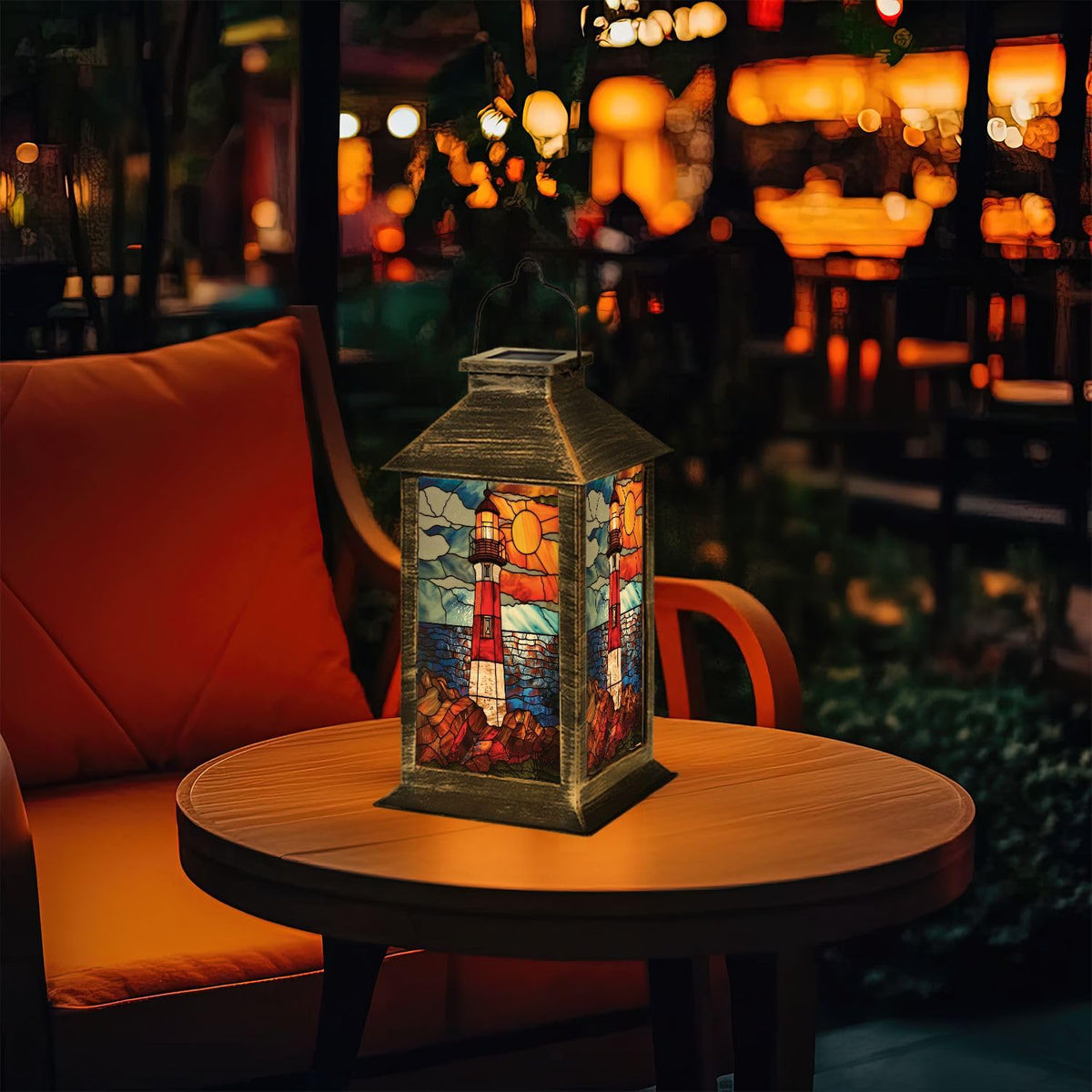 Solar Powered Waterproof Hanging Lantern S9414