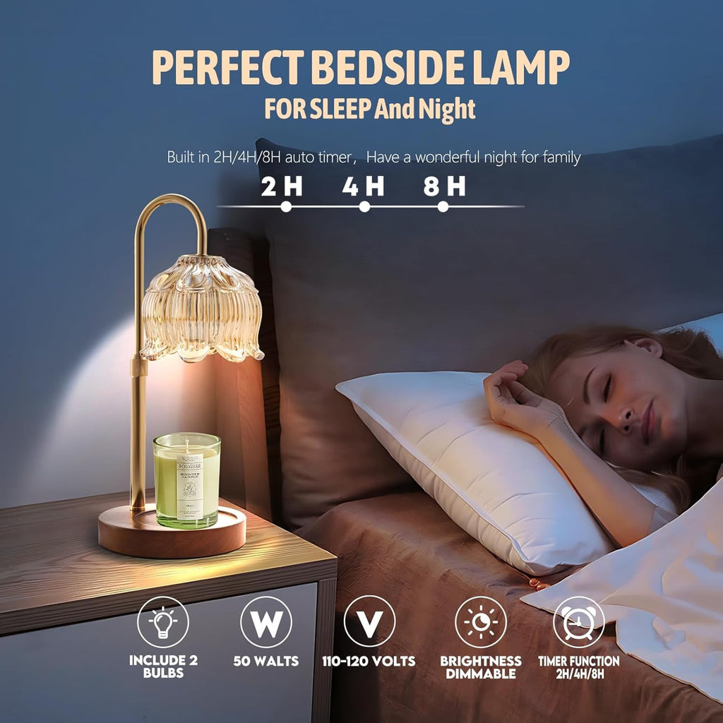 Candle Warmer Lamp with 2 Bulbs O50582