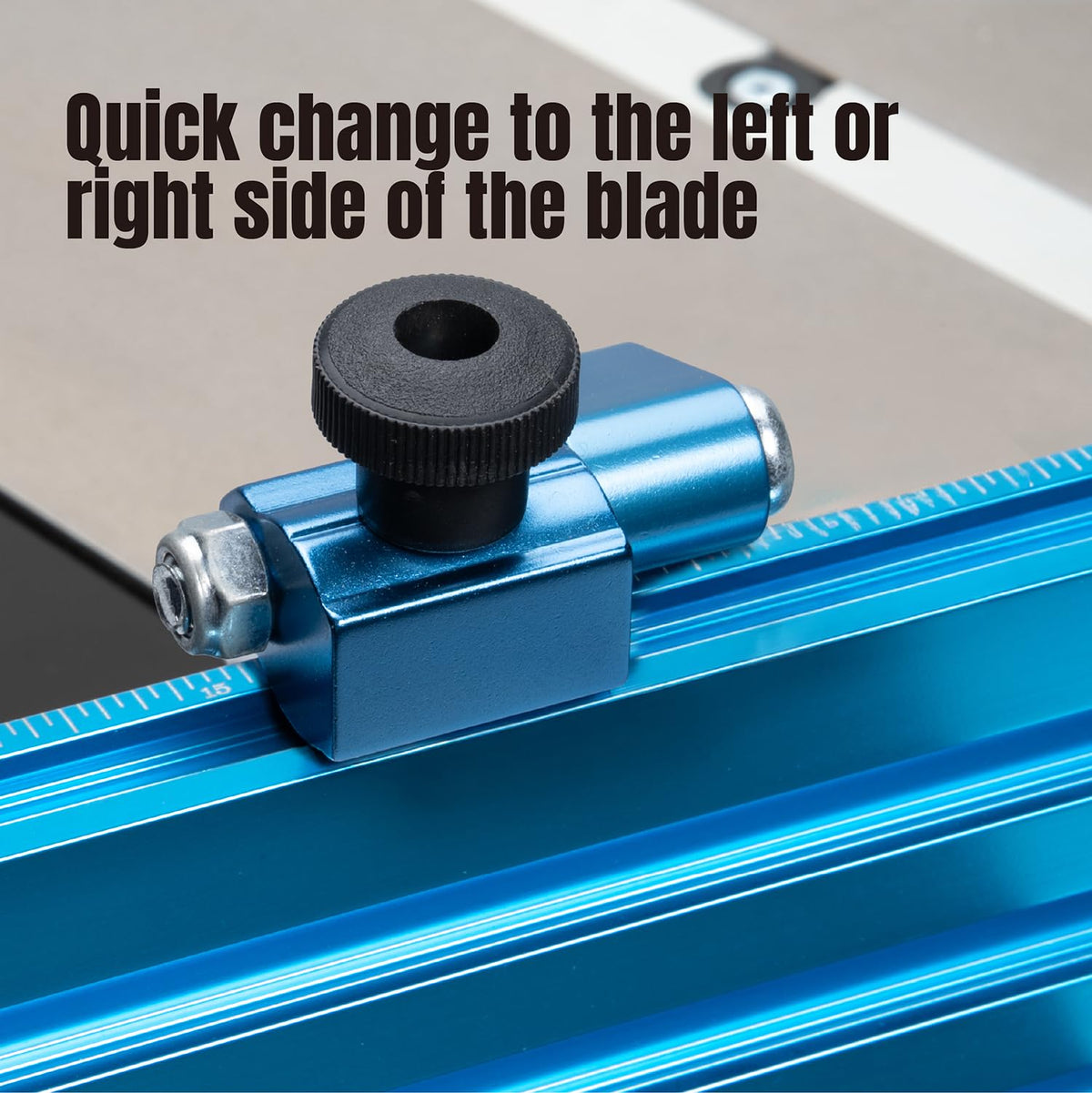 Table Saw Miter Gauge with 27 Angle Stops and T-Slot Miter Bar M298265