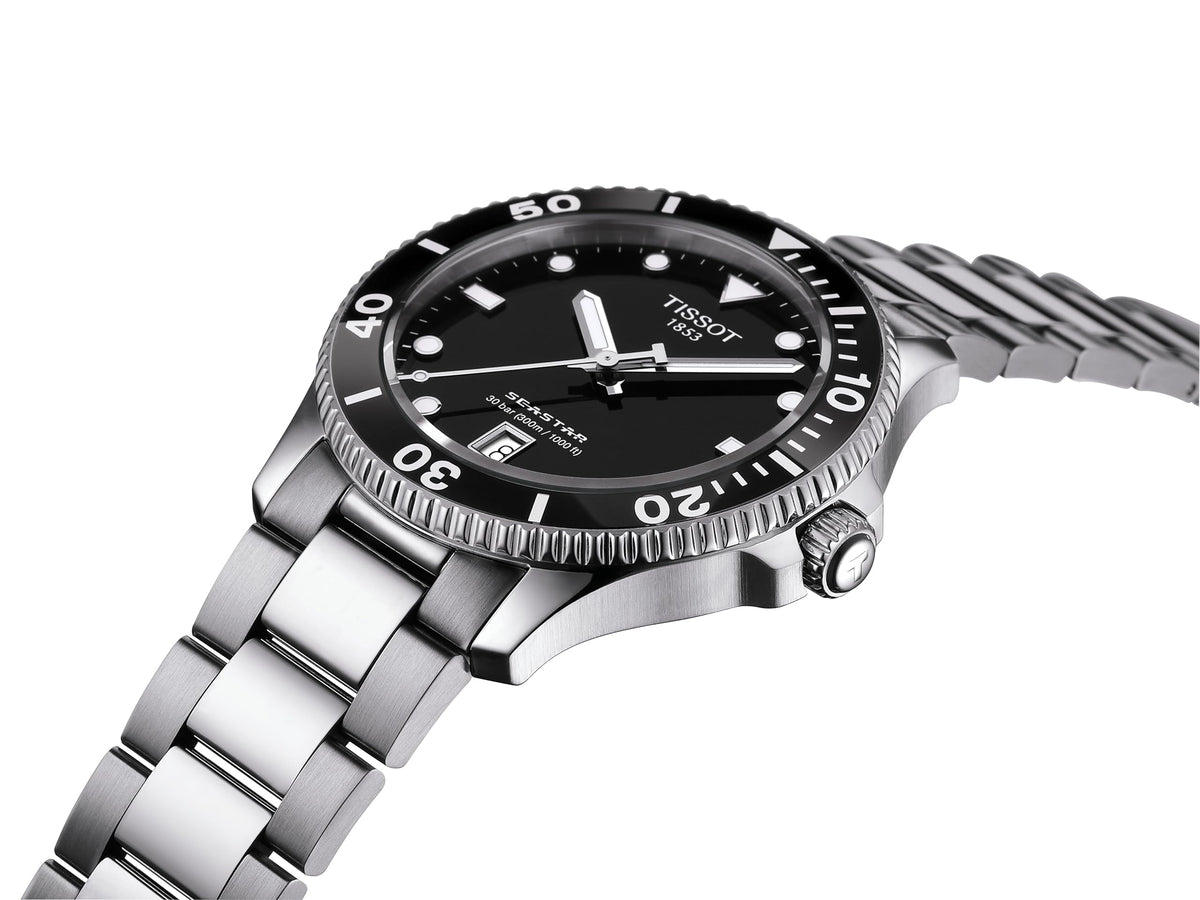 Black 40mm Quartz Watch Q593803