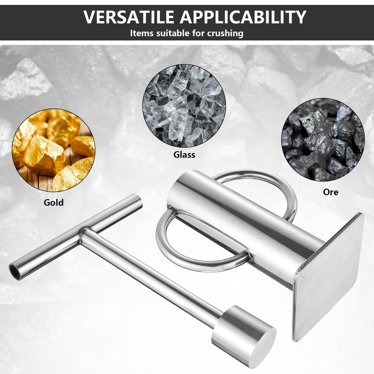 Stainless Steel Rock Crusher N231