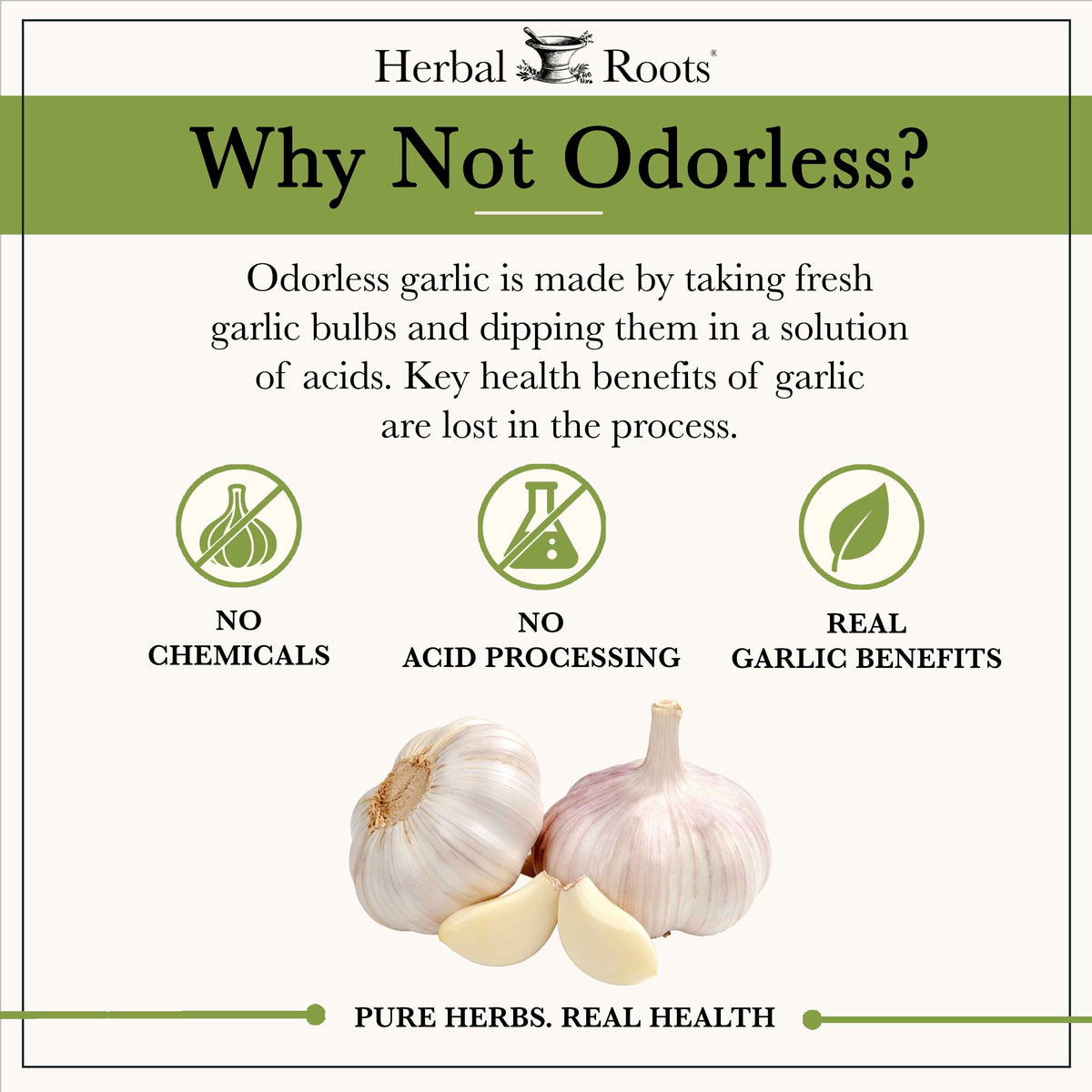 Organic Whole Bulb Garlic 60 Vegan Capsules U355