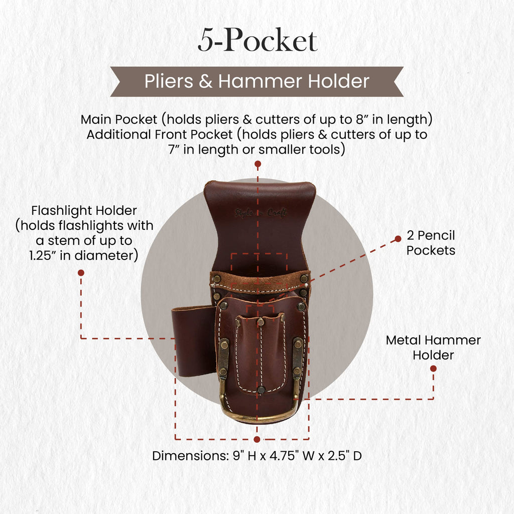 9-Pocket Carpenter's Nail and Tool Pouch S841768