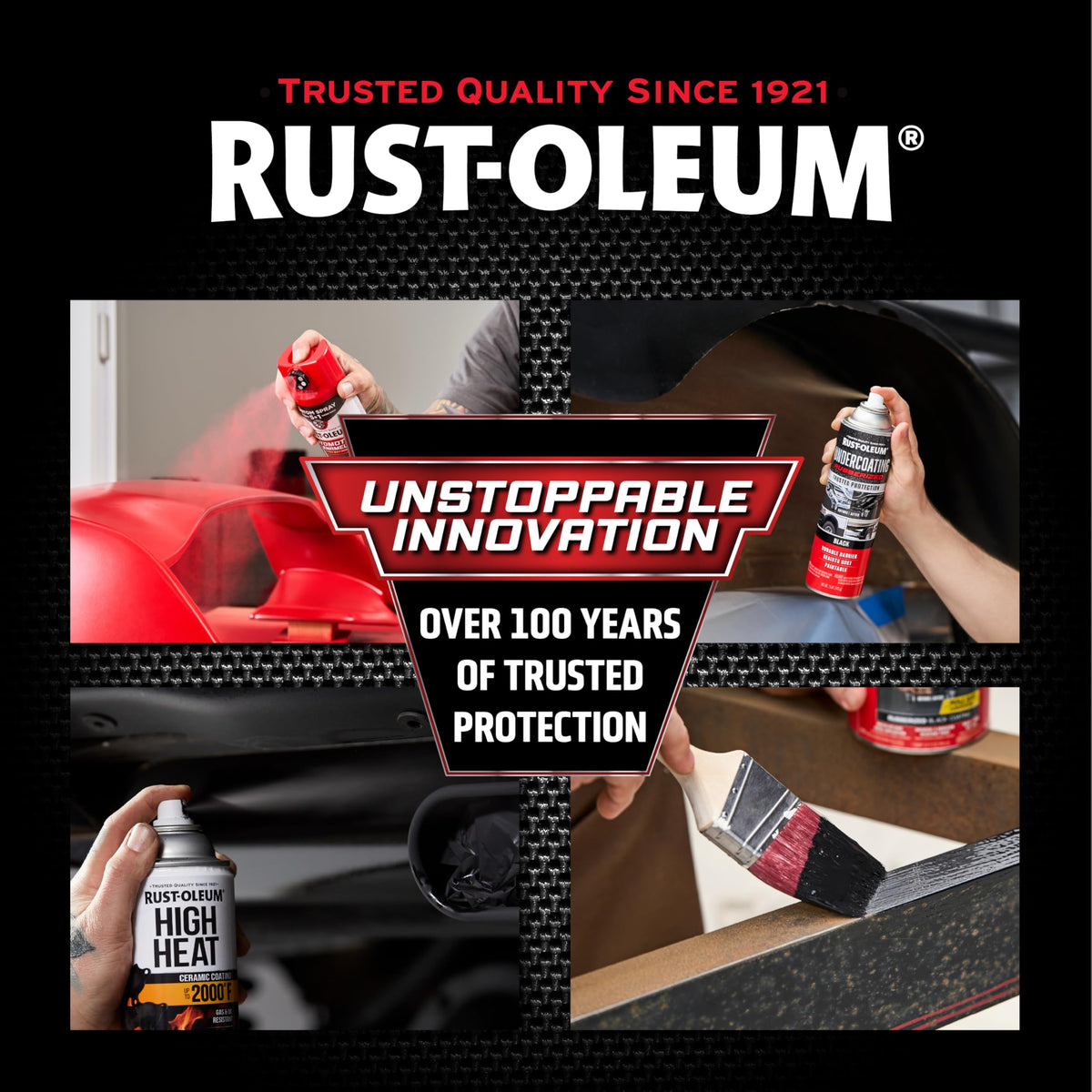 Black Rust Reform & Seal Coating Spray H717