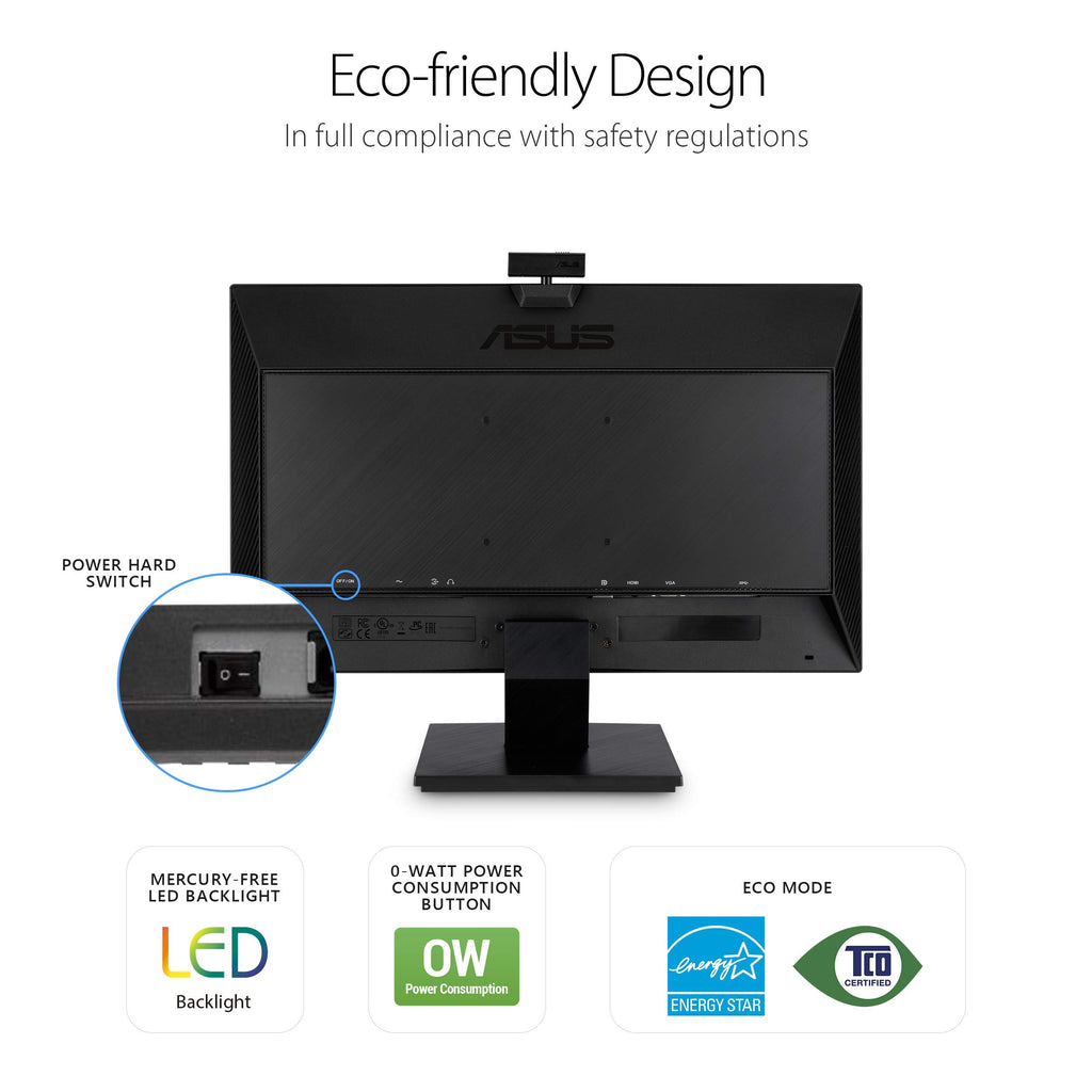 24 Inch 1080P Computer Monitor with Webcam L4223