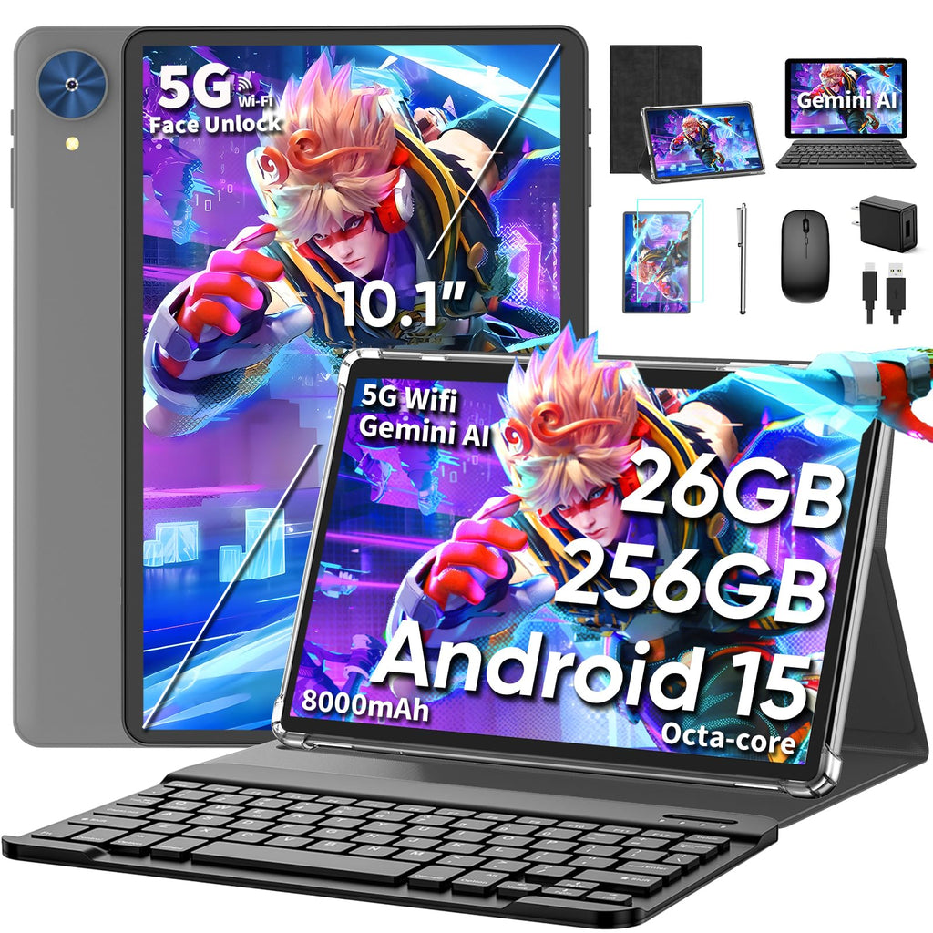 10 Inch Android Tablet with Keyboard H69559