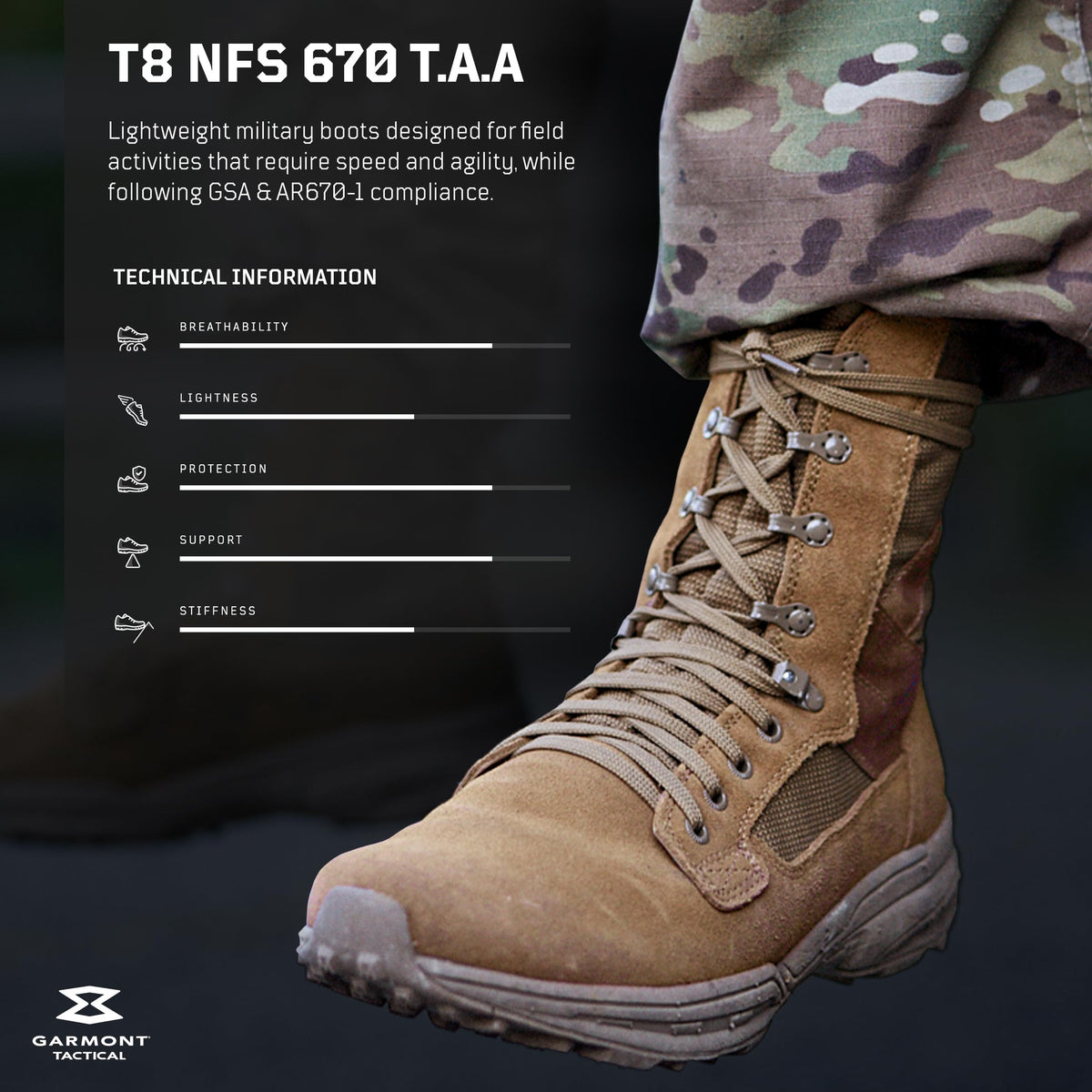 Suede Combat Boots K59598
