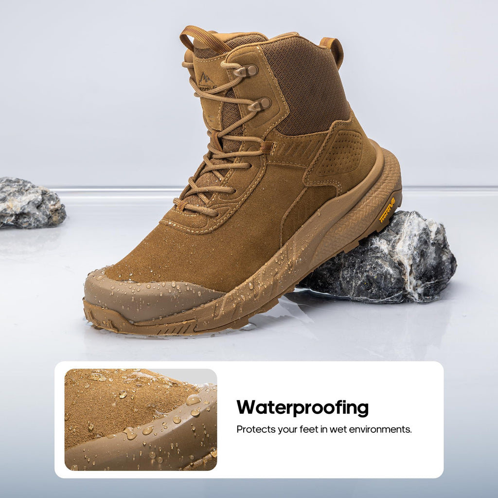 Waterproof Leather Tactical Work Boots S1631