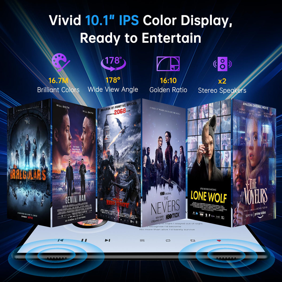 Android 14 Tablet with Sim Card Slot 10GB+32GB 10 inch Tablet D28185