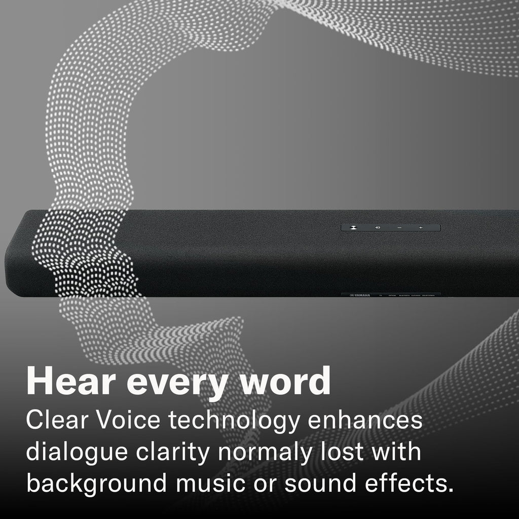 Black Sound Bar with Wireless Subwoofer L955599