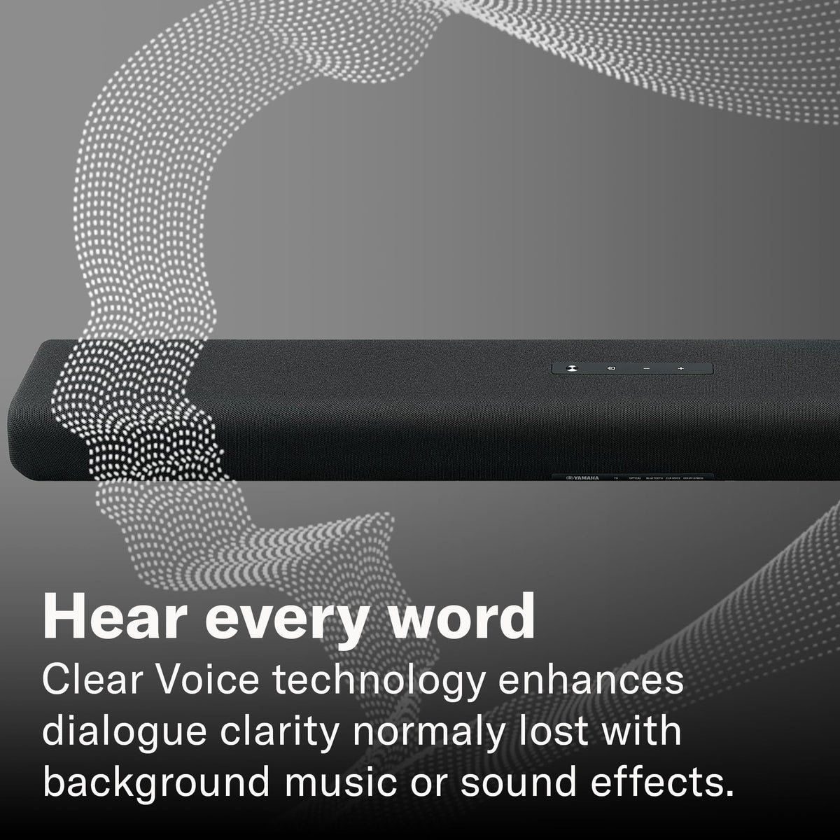 Black Sound Bar with Wireless Subwoofer L955599