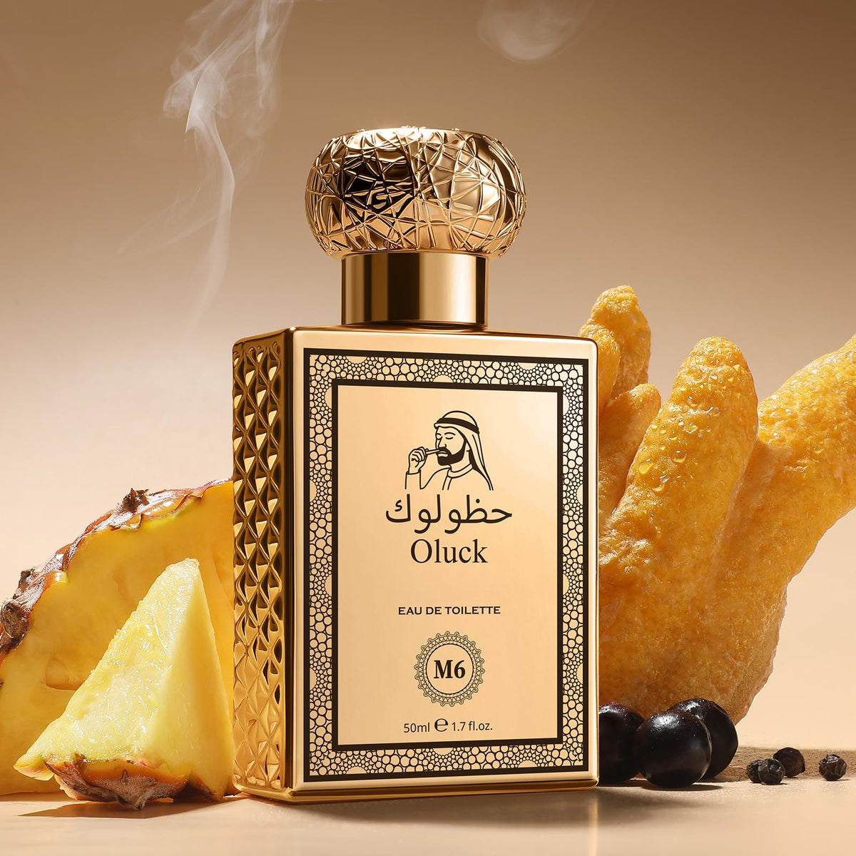 Men's Cologne 50ml Eau de Toilette Spicy Woody Fragrance L3378