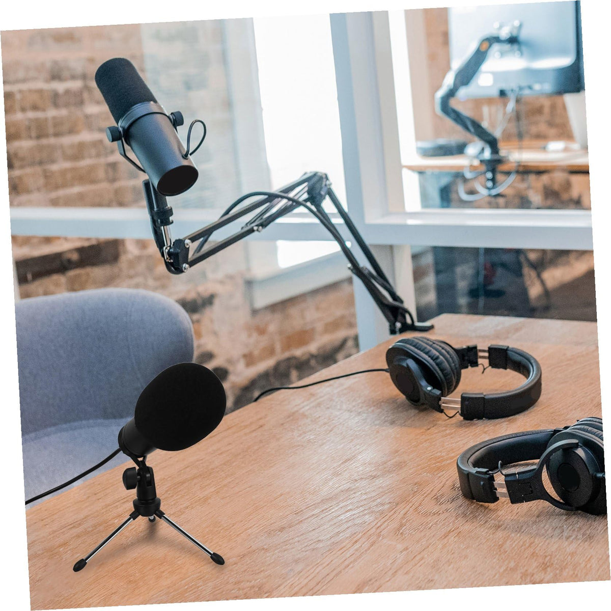USB Condenser Microphone with Tripod Stand and USB Cable C76213