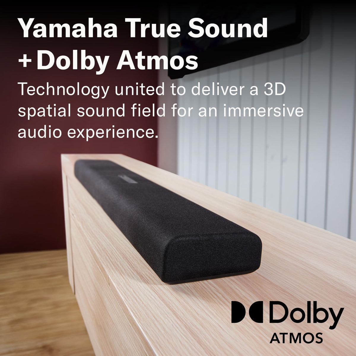 Black Sound Bar with Wireless Subwoofer L955599