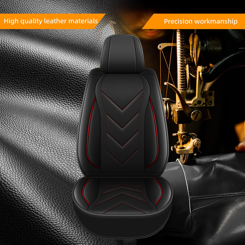 Waterproof Leather Full Set Car Seat Covers D74184