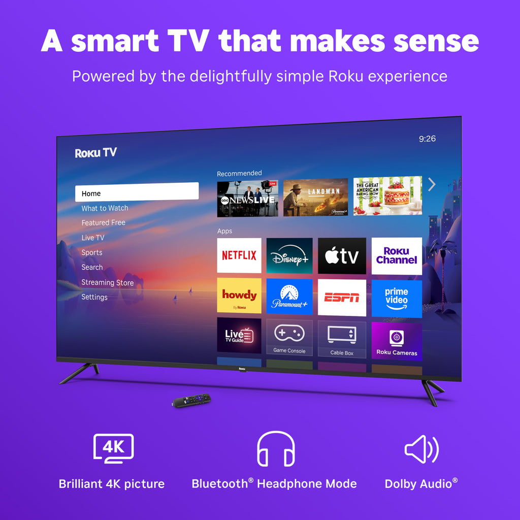 43-Inch 4K HDR LED Smart TV T848568