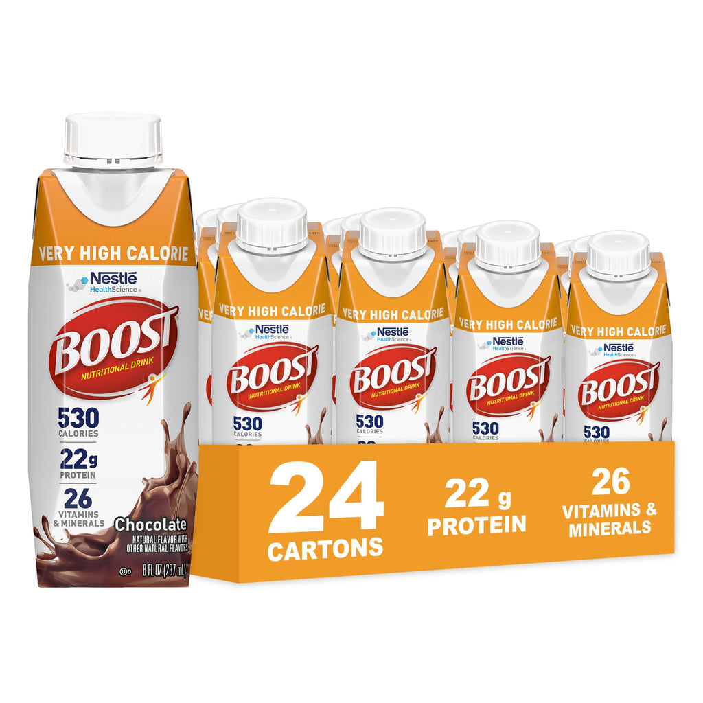 High Calorie Nutritional Drink, Chocolate, 8 Fl Oz, 24 pk C92946