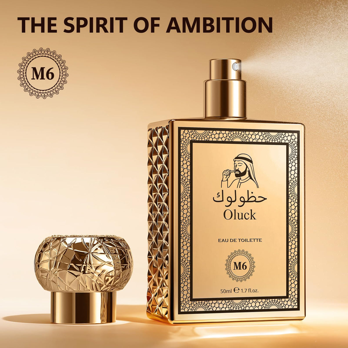 Men's Cologne 50ml Eau de Toilette Spicy Woody Fragrance L3378