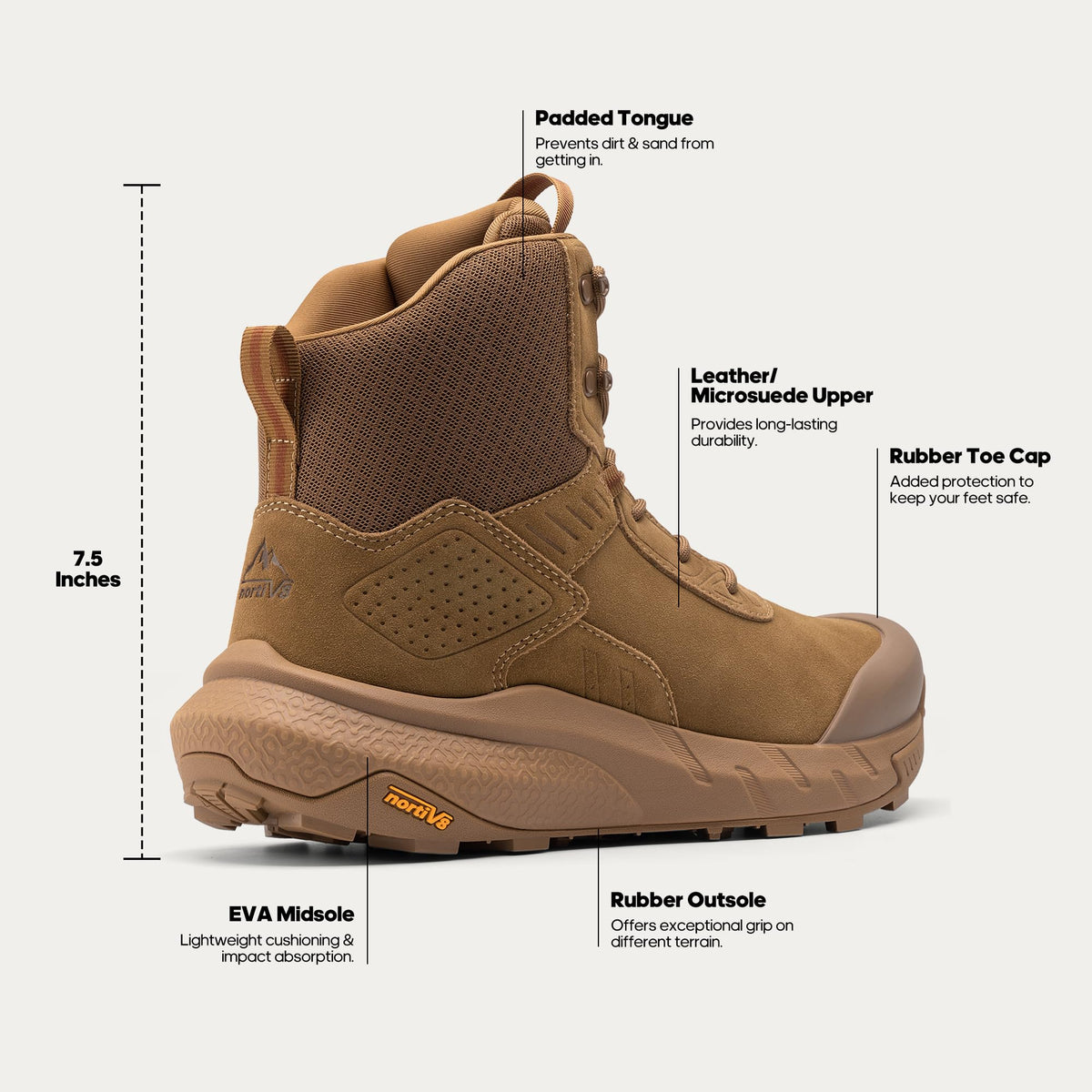 Waterproof Leather Tactical Work Boots S1631