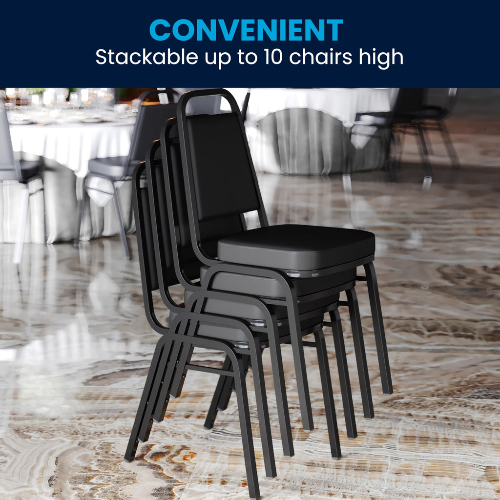 Black Stackable Banquet Chair M49446