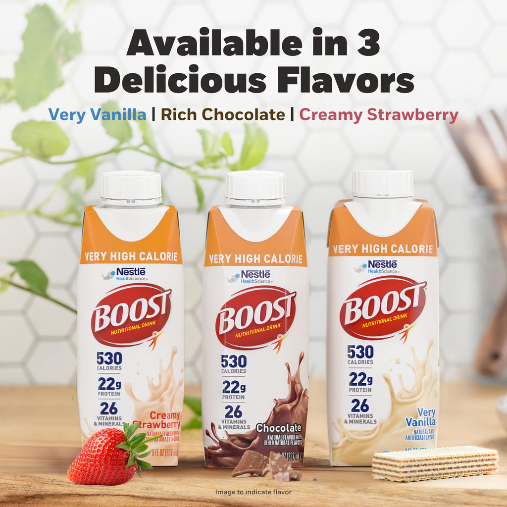 High Calorie Nutritional Drink, Chocolate, 8 Fl Oz, 24 pk C92946