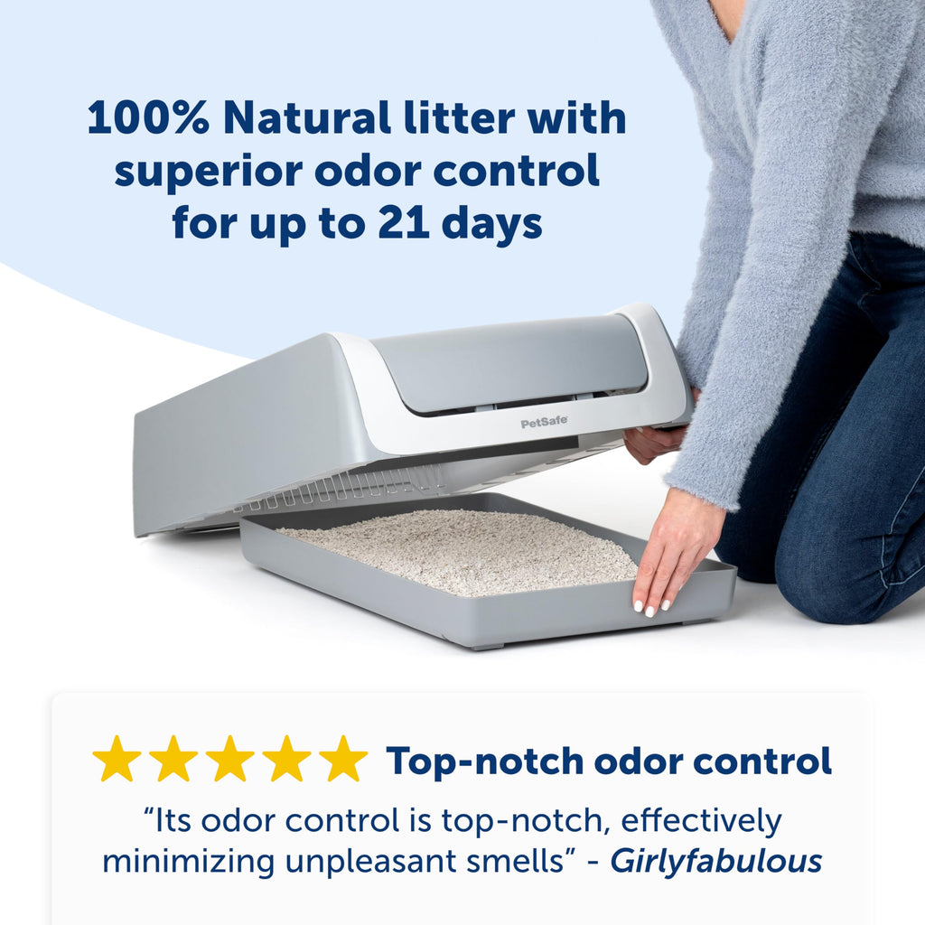 Natural Litter Reusable Tray with 4.2 lb Bag S378
