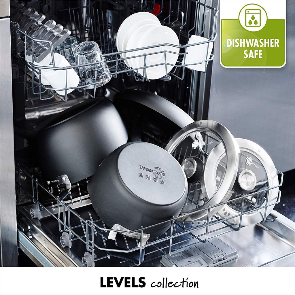 11 Piece Black Ceramic Nonstick Cookware Set L15772