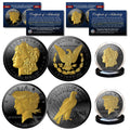 1 OZ. Black Ruthenium & Gold 2-Coin Set Q5377
