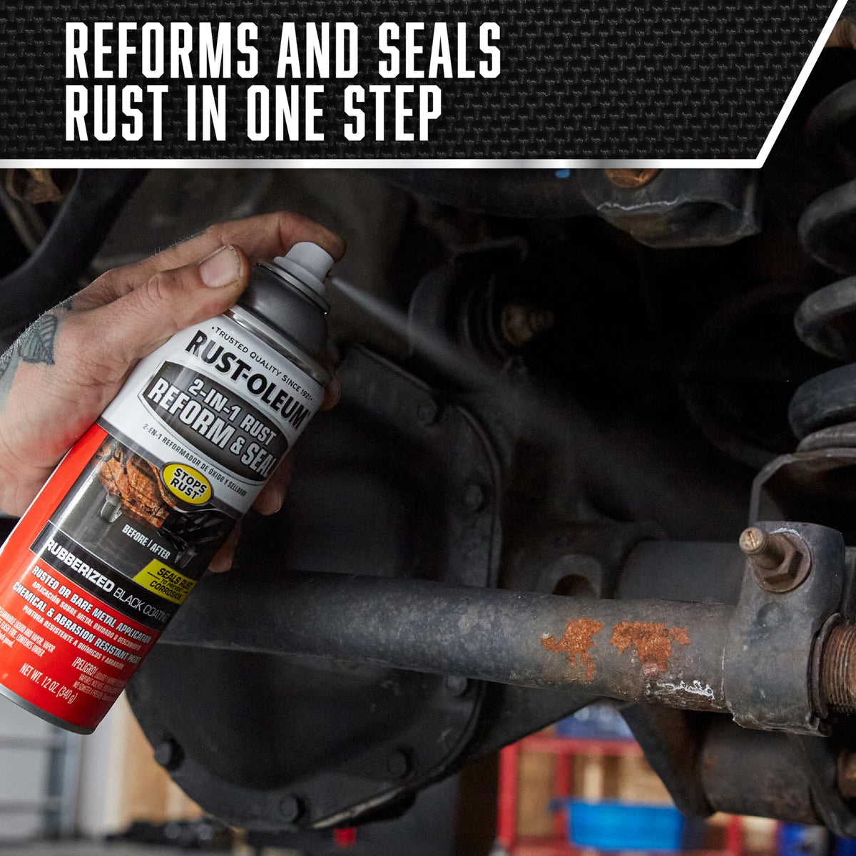 Black Rust Reform & Seal Coating Spray H717