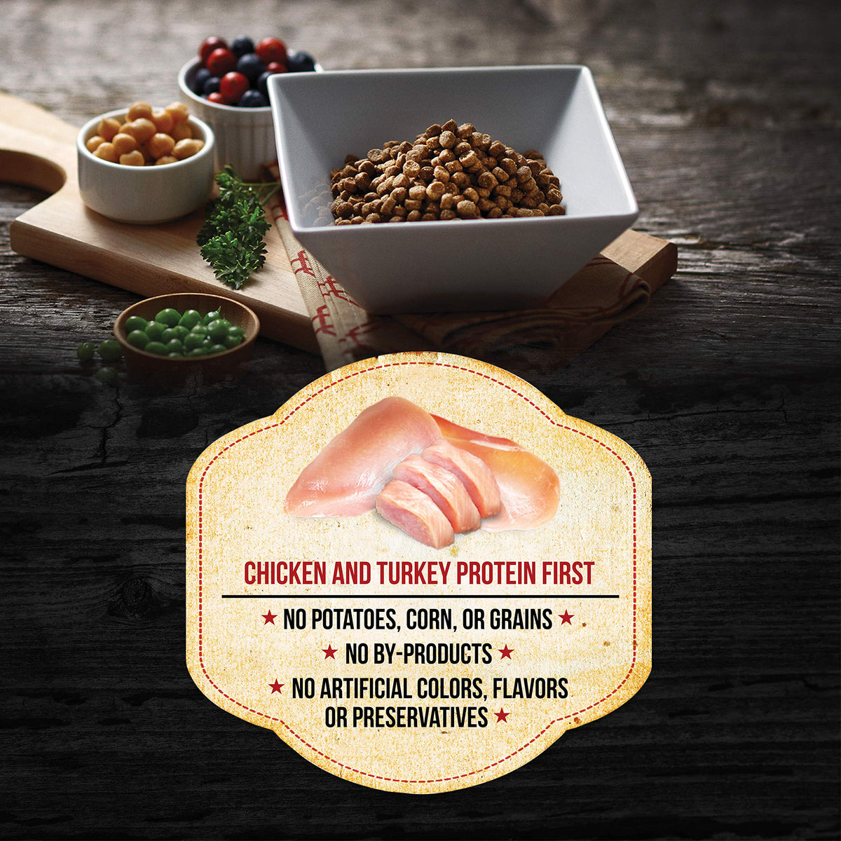 Chicken & Turkey Meal Grain-Free Dry Cat Food 4lb J400210